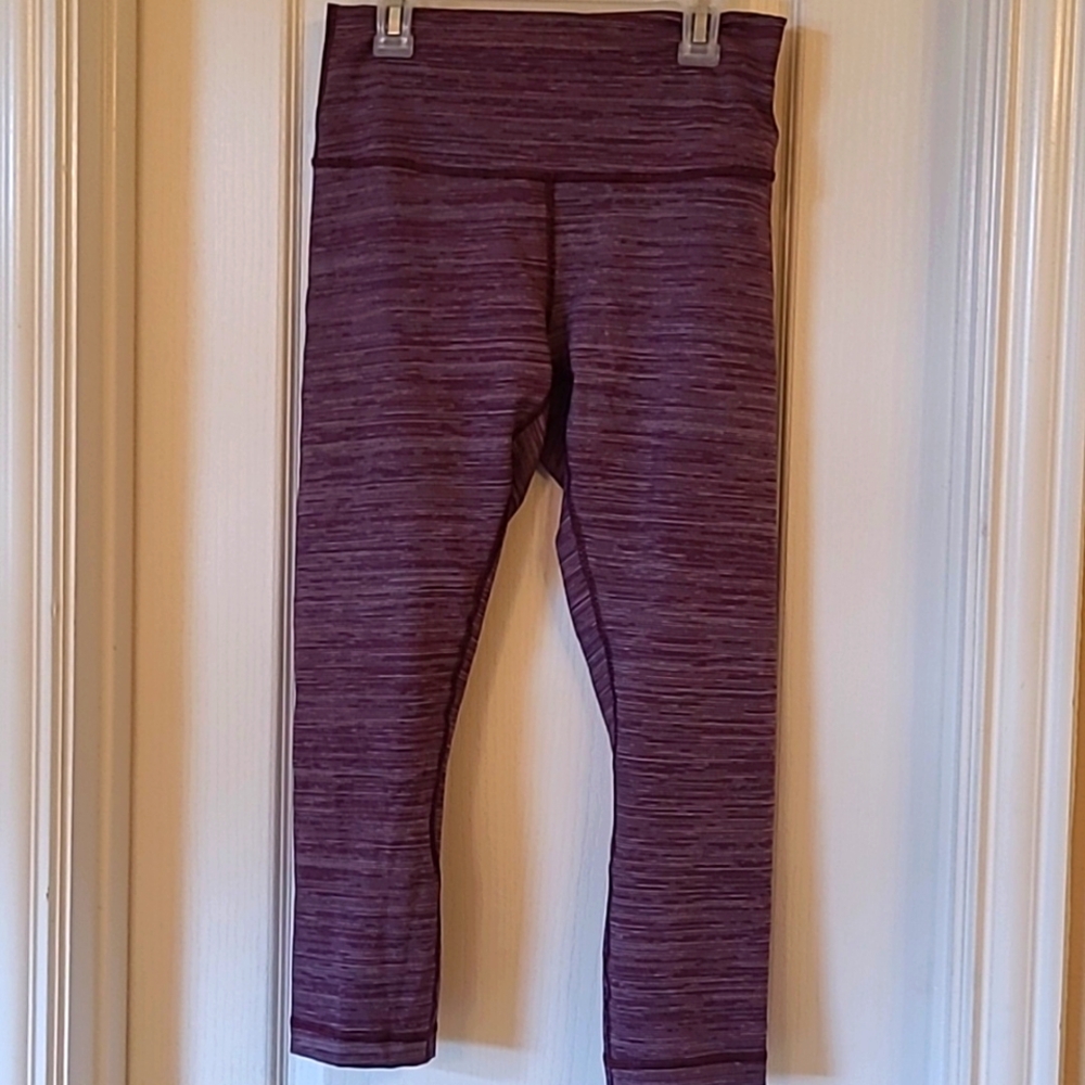 Size 8 lululemon crops